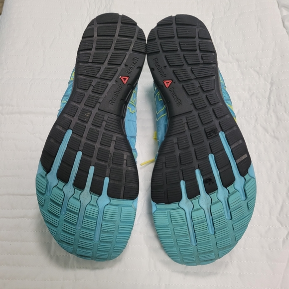 Reebok CrossFit Nano 4.0 Blue and yellow women's size 9 - Picture 6 of 6